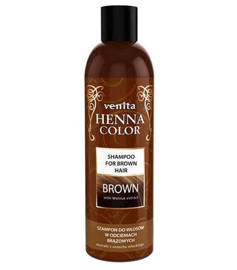 venita henna color szampon do włosów rudych red opinie