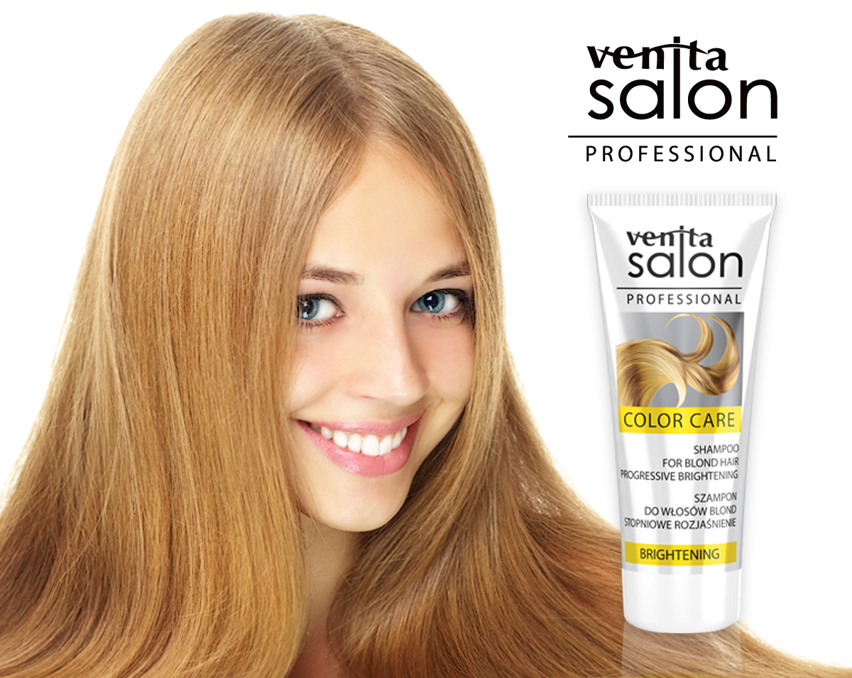 venita salon color care szampon do włosów stopniowe przyciemnianie