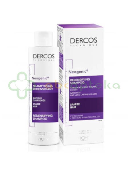 vichy dercos neogenic szampon przywracający gęstość włosów 200 ml