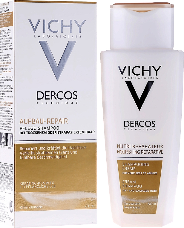 vichy dercos nutri reparateur szampon