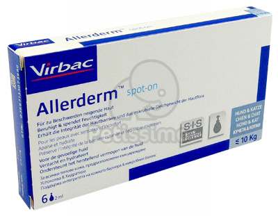 virbac allerderm spot szampon skład