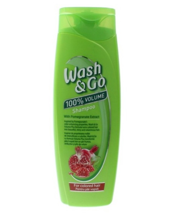 wash&go szampon do włosów farbowanych