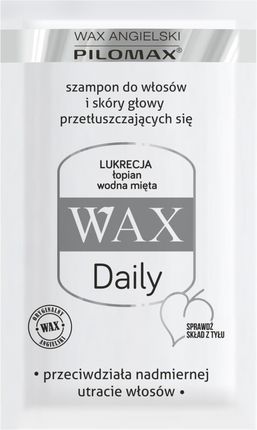 wax szampon wlosy tluste