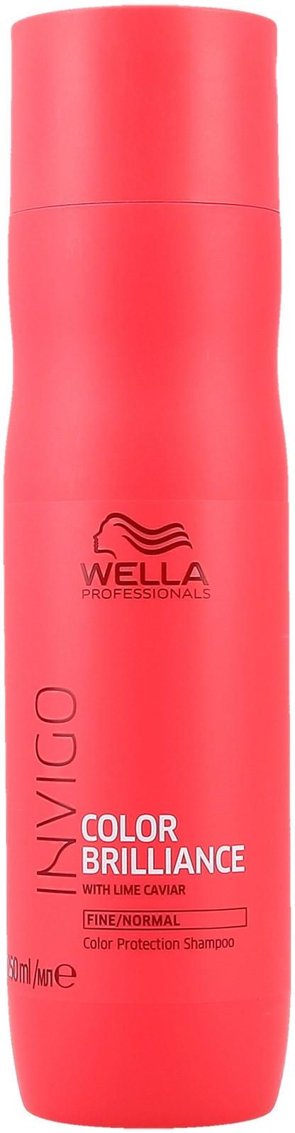 wella brilliance szampon do włosów farbowanych cienkich i normalnych 1000m