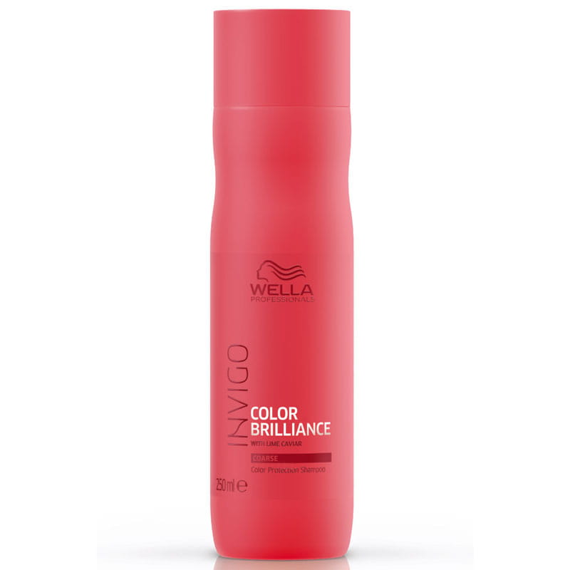 wella brilliance szampon do włosów farbowanych grubych