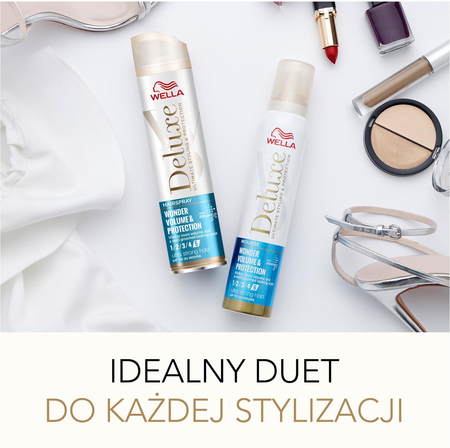 wella wonder volume lakier do włosów wizaż