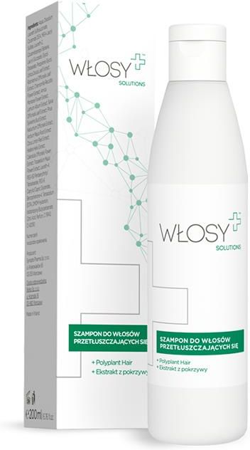 włosy+ solutions szampon do włosów przetłuszczających się 200ml opinia