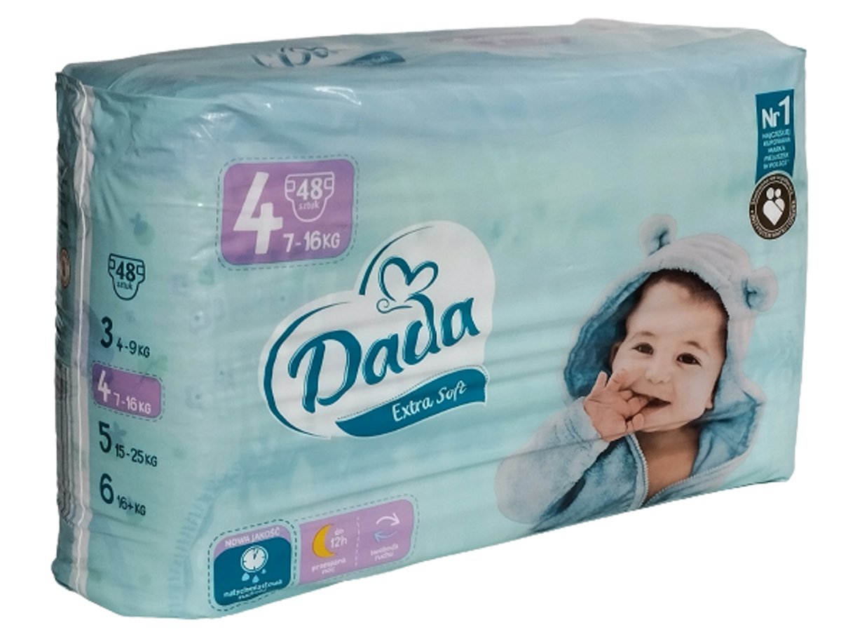 wszystkie pieluchy dada extra soft