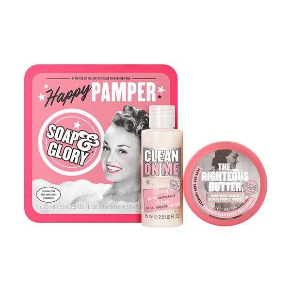 zestaw happy pamper washes soap&glory