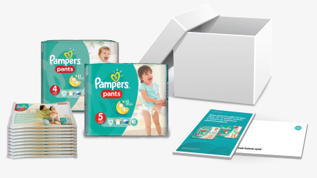 zestaw startowy pampers