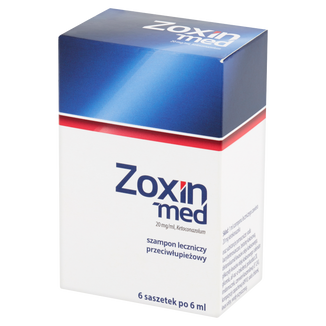 zoxin med 20mg ml szampon przeciwłupieżowy